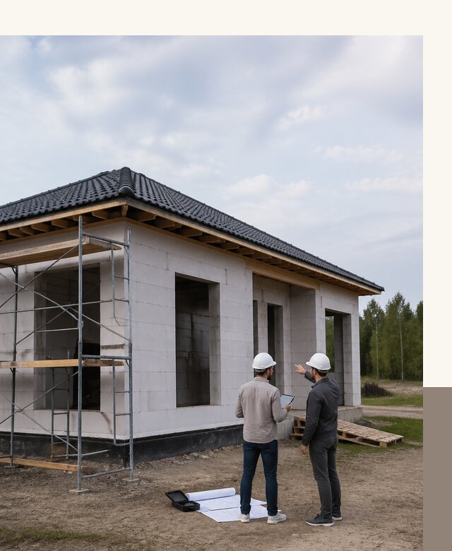 Проектирование одноэтажных домов из газобетона в Ростове